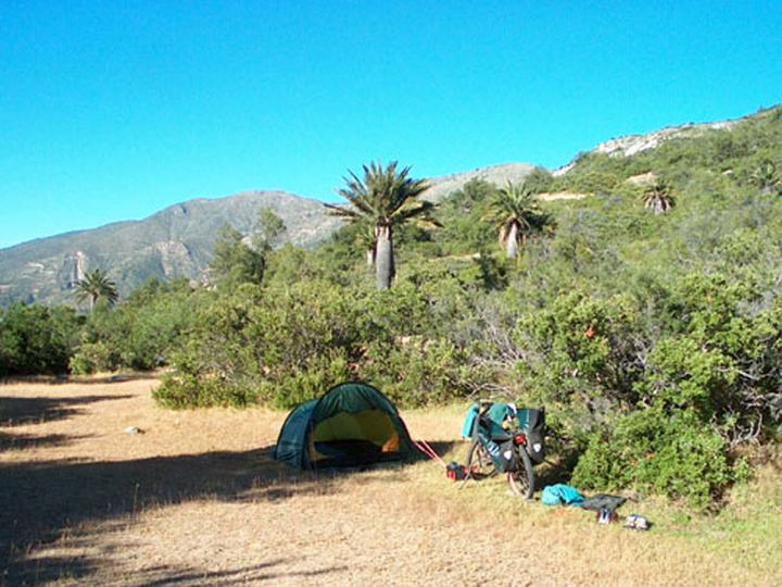 Campsite at Las Palmas