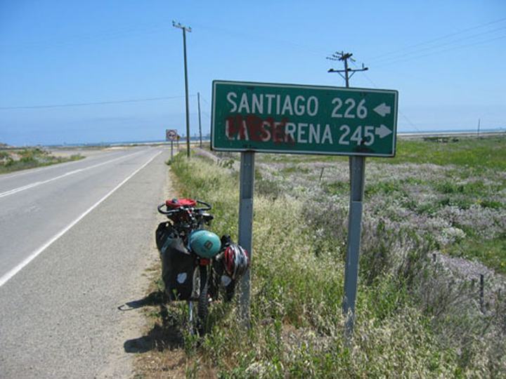 Crossing the Panamericana
