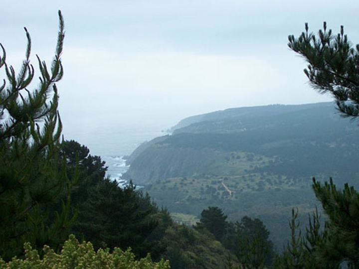 Over the pass from Las Docas to Quintay