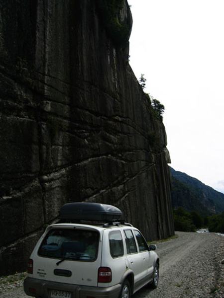 Side road at Puerto Tranquilo