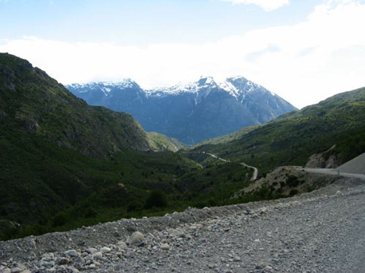 The road south of Cochrane