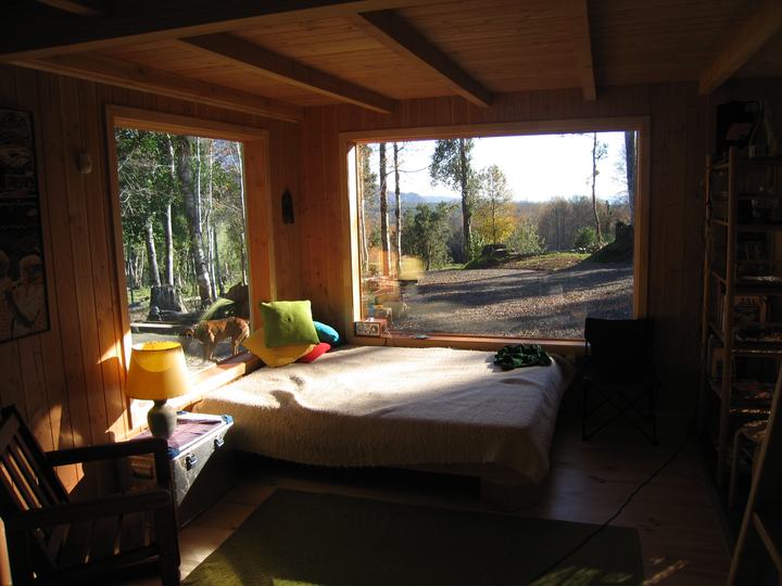 Bedroom with a view