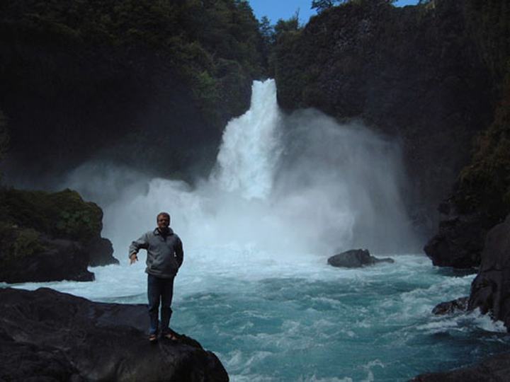 Huilo Huilo waterfalls