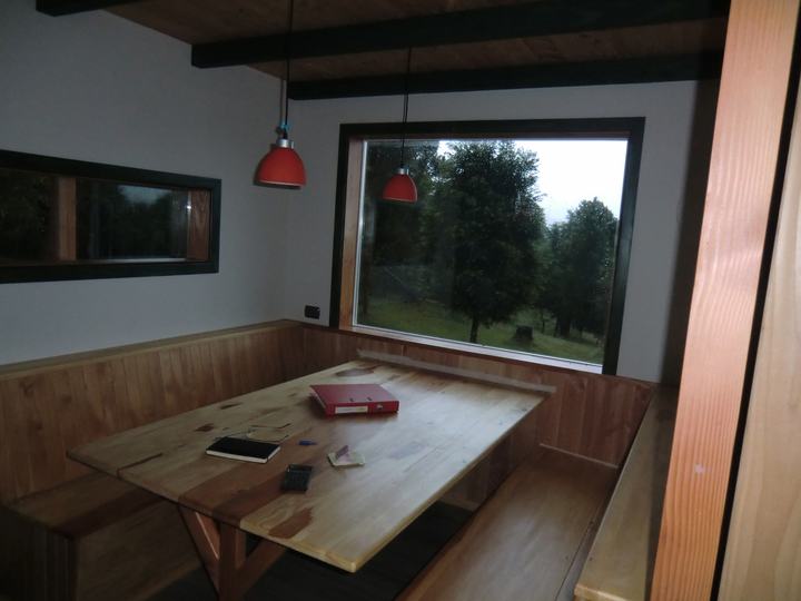 Dining corner with a view