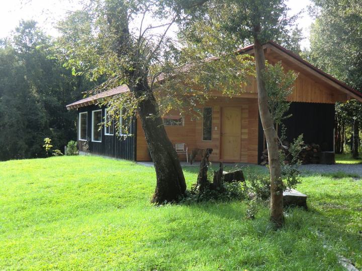 The main house in summer